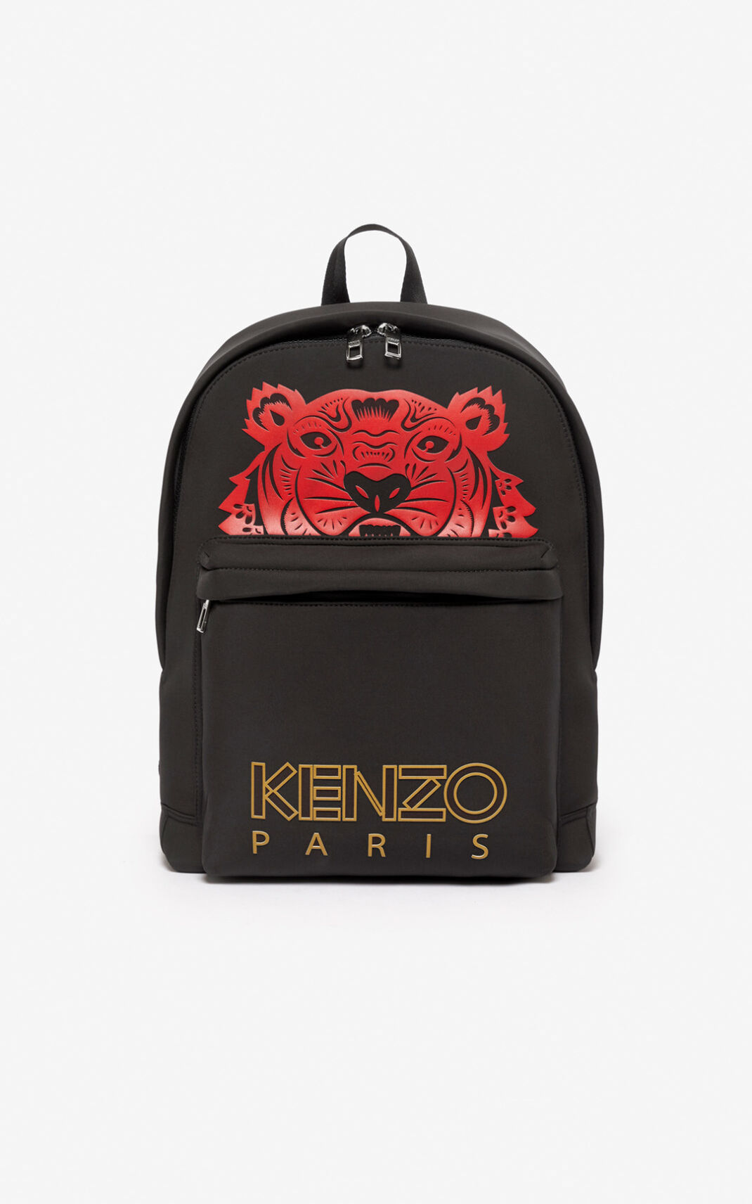 Kenzo Large Tiger Mochila Hombre Negras | 3014526-GI